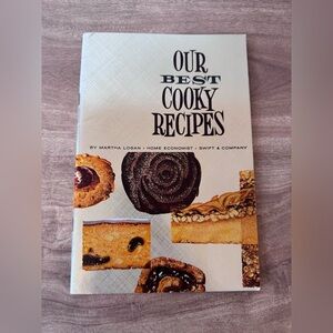Our Best Cooky Recipes Swift & Co Martha Logan Home Economist Vintage Cookies